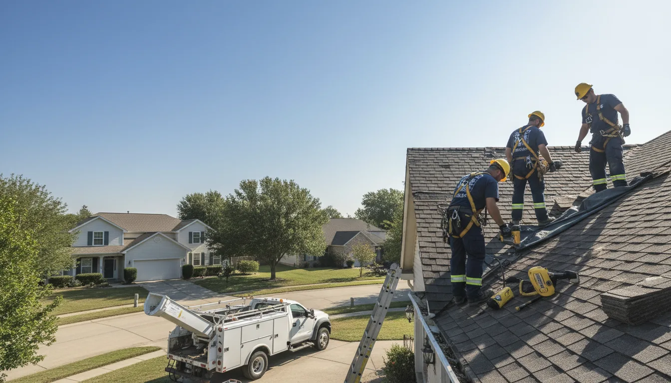 Emergency Roof Repair in Millstadt, IL near me